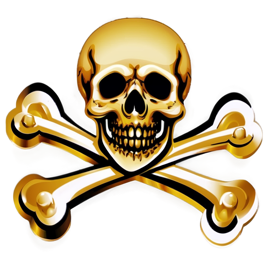 Cartoon Skull Crossbones Png Iji28 PNG image