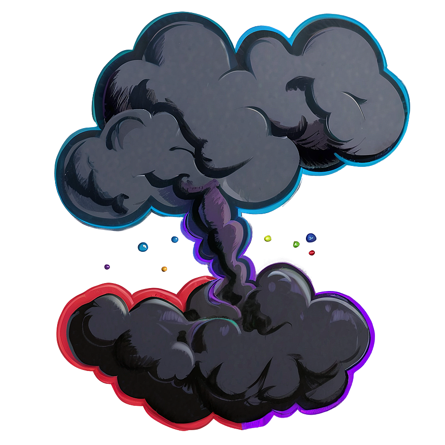 Cartoon Smoke Clouds Png 54 PNG image