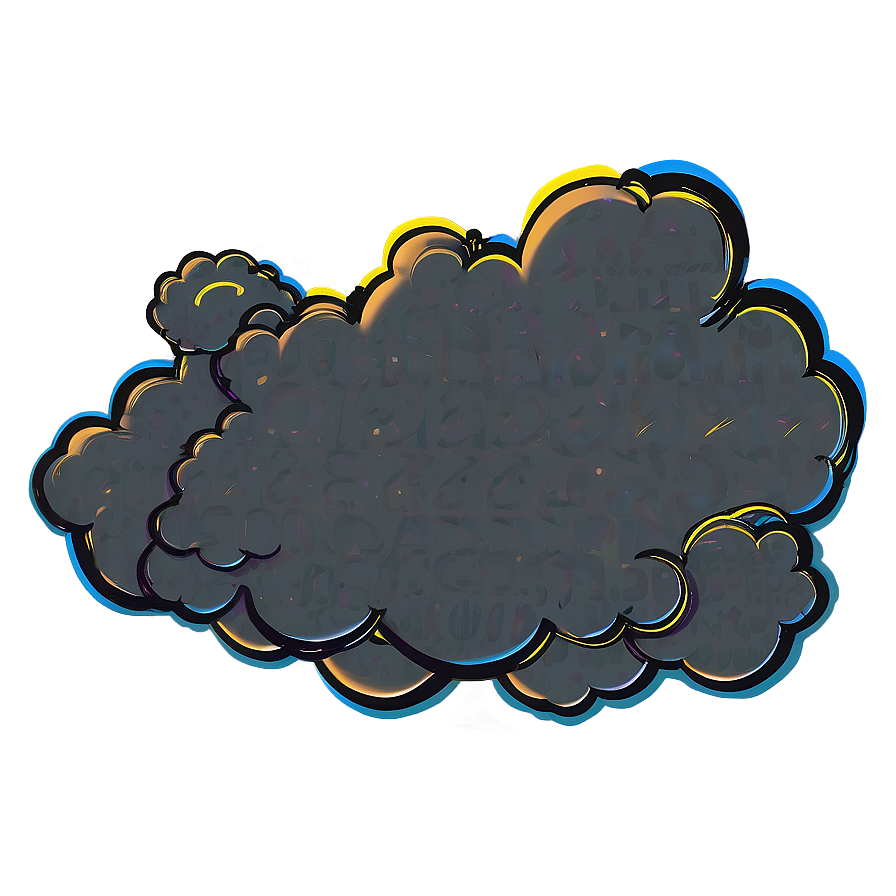 Cartoon Smoke Clouds Png Vno79 PNG image