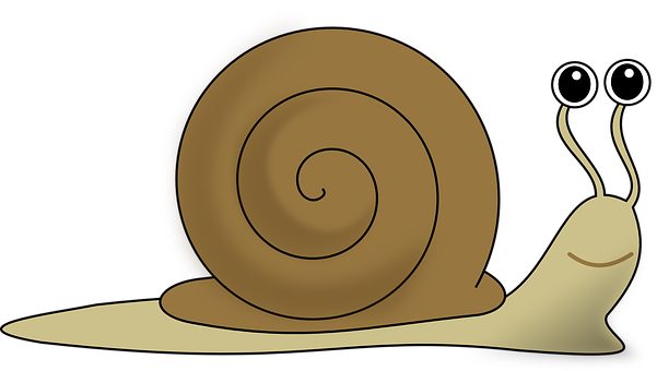 Cartoon Snail Cute Illustration PNG image