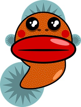 Cartoon Sock Monkey Vector PNG image