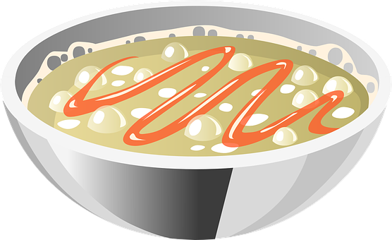 Cartoon Soup Bowl PNG image