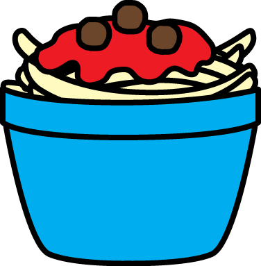 Cartoon Spaghetti Bowl PNG image
