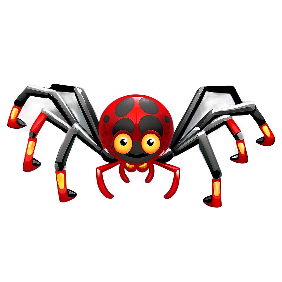 Cartoon Spider Climbing Png 55 PNG image