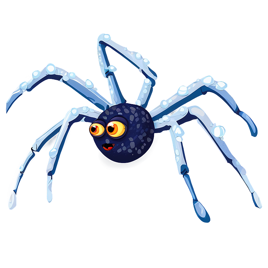 Cartoon Spider In Snow Png Wwx49 PNG image