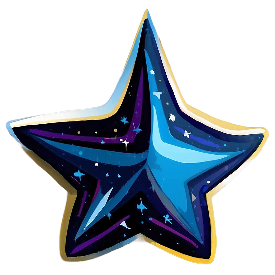 Cartoon Star Clipart Png 06122024 PNG image