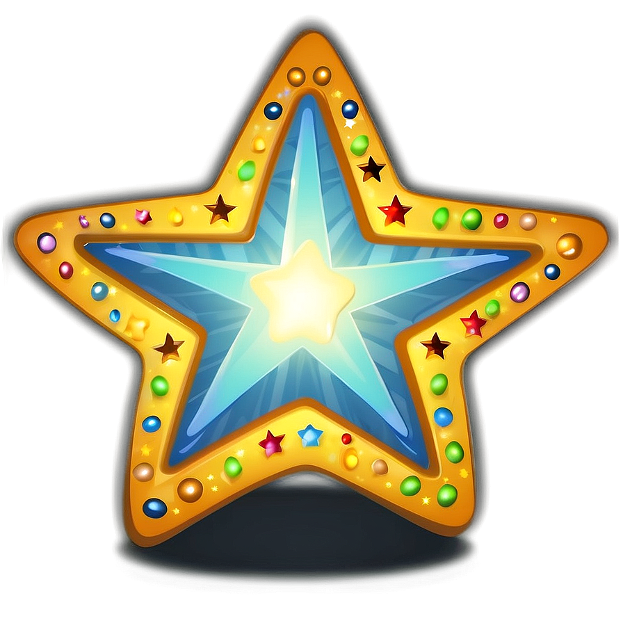 Cartoon Star Clipart Png 06122024 PNG image