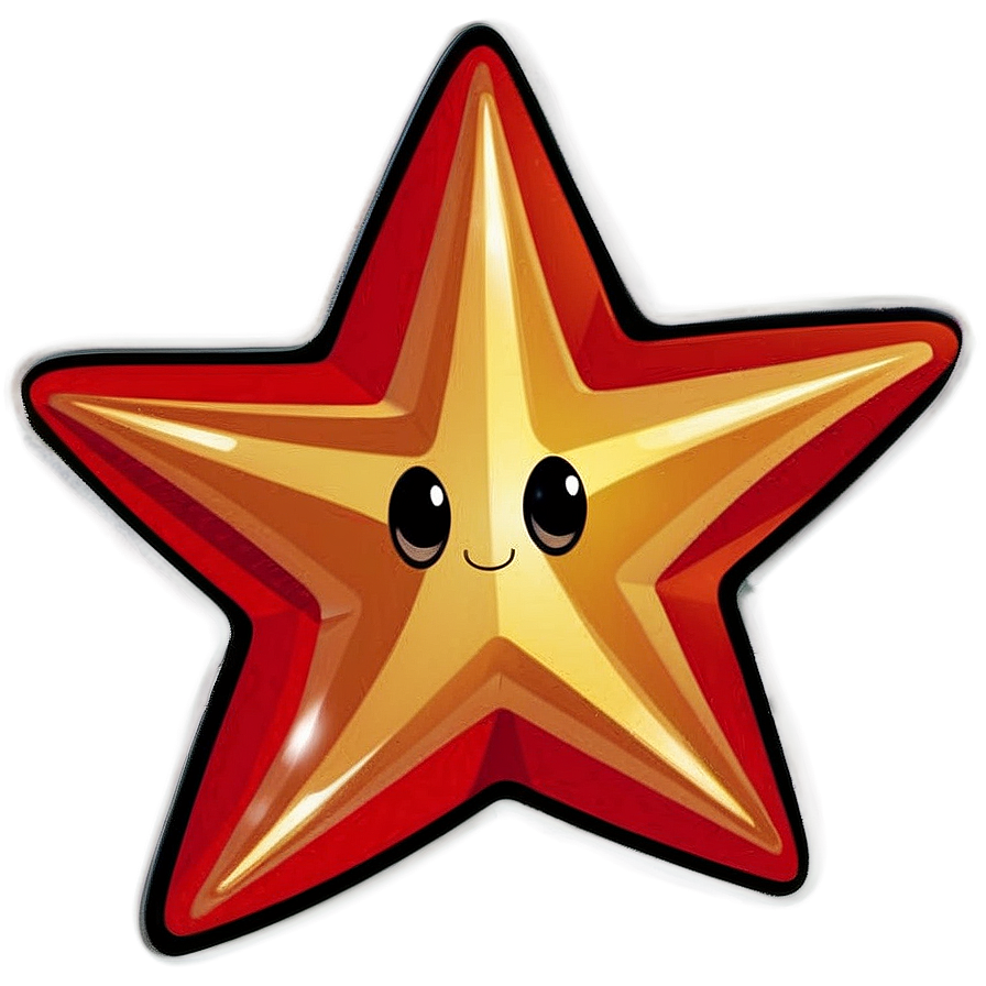 Cartoon Star Design Png 26 PNG image