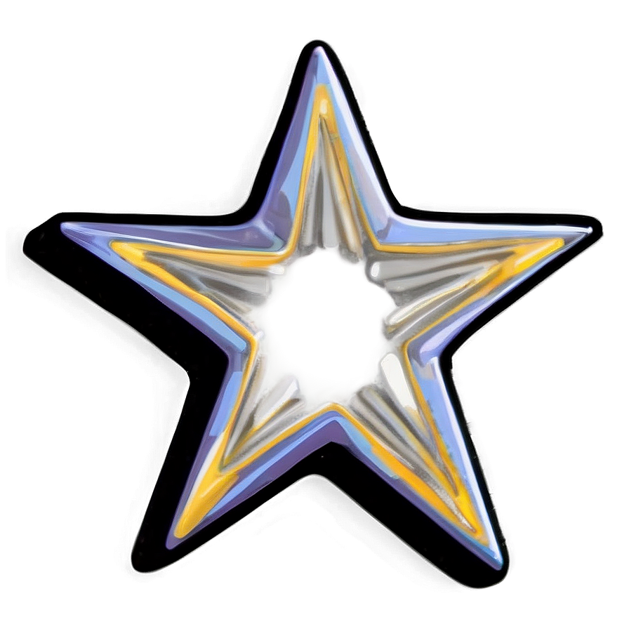 Cartoon Star Drawing Png Pql PNG image