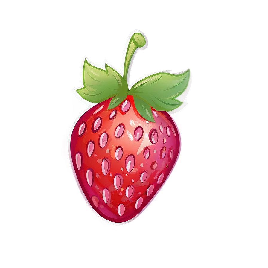 Cartoon Strawberry Png Cyt PNG image