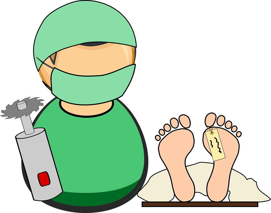 Cartoon Surgeon Operating Room Preparation PNG image