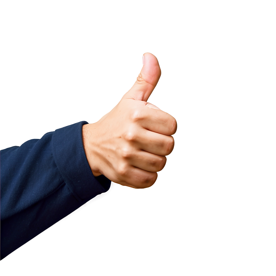 Cartoon Thumbs Up Image Png 05042024 PNG image