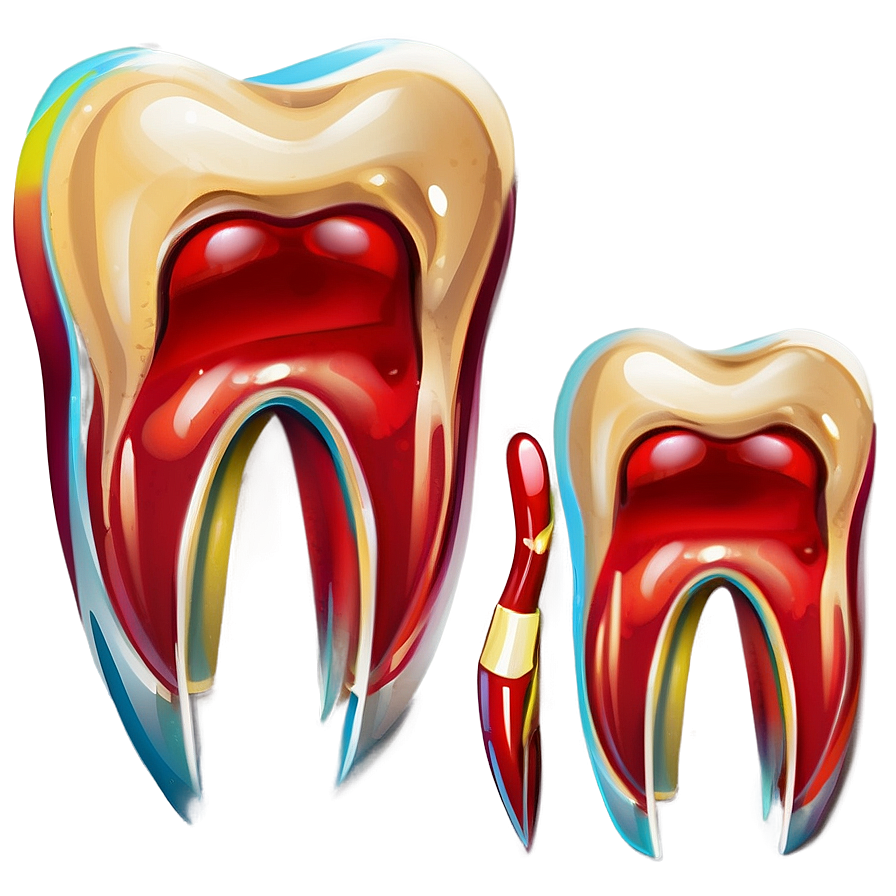 Cartoon Tooth Clipart Png 64 PNG image