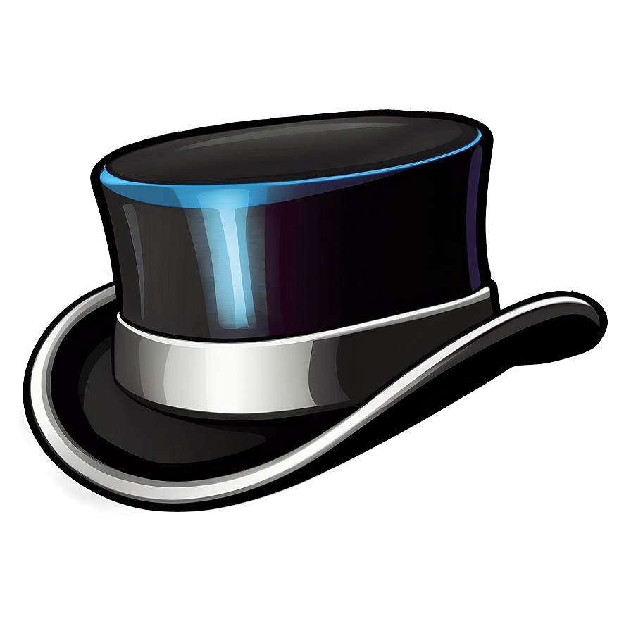 Cartoon Top Hat Clipart Png 05042024 PNG image