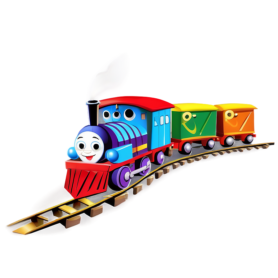 Cartoon Train Character Png Doy PNG image