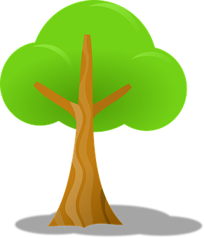 Cartoon_ Tree_ Graphic PNG image