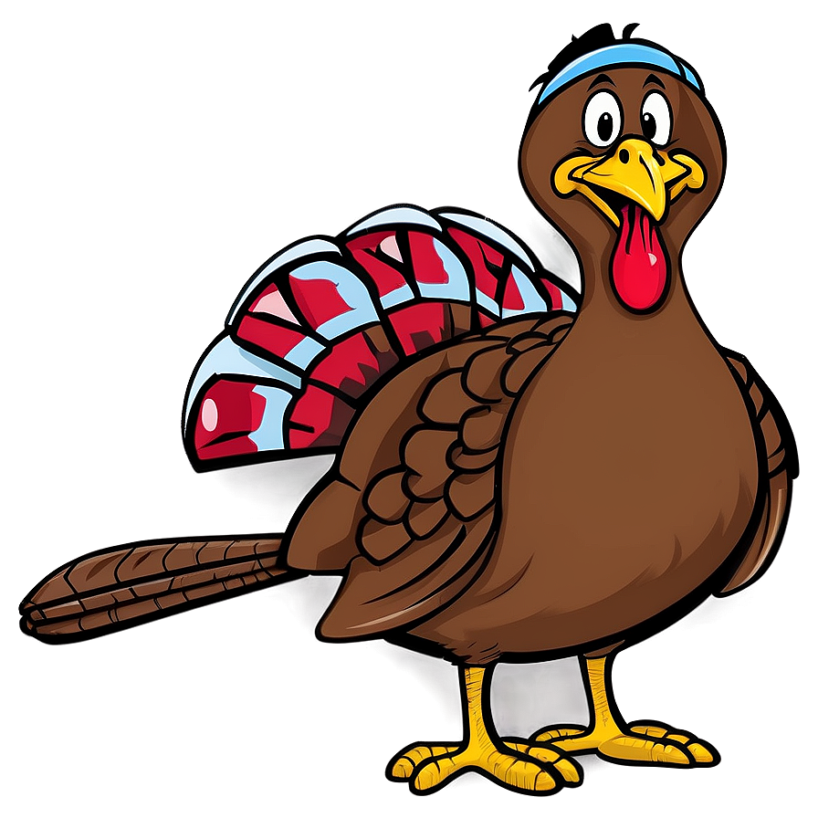 Cartoon Turkey Outline Png Mfv PNG image