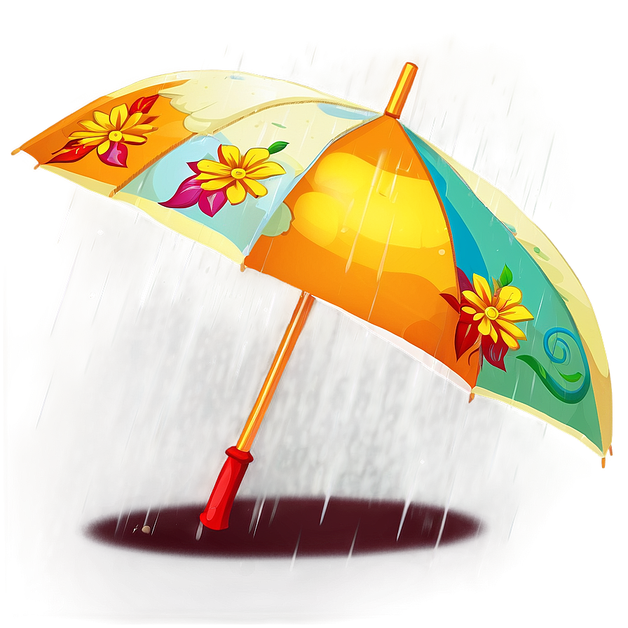 Cartoon Umbrella Png 05232024 PNG image