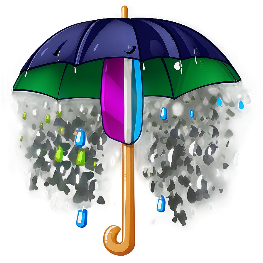 Cartoon Umbrella Png Bvn5 PNG image