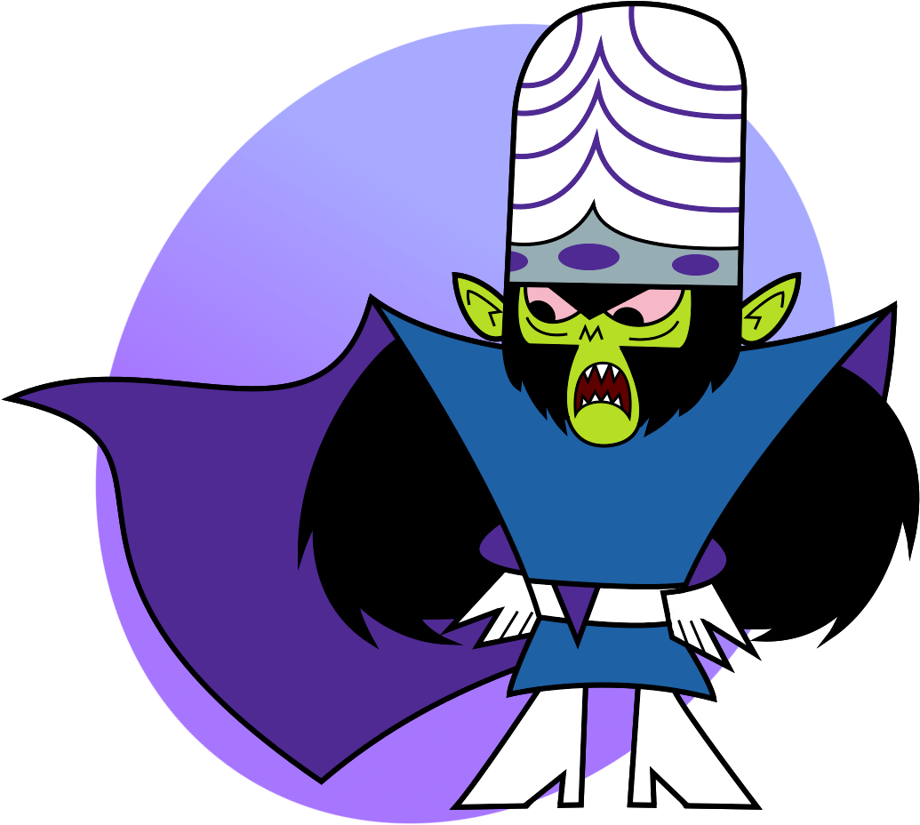 Cartoon Vampire Character PNG image