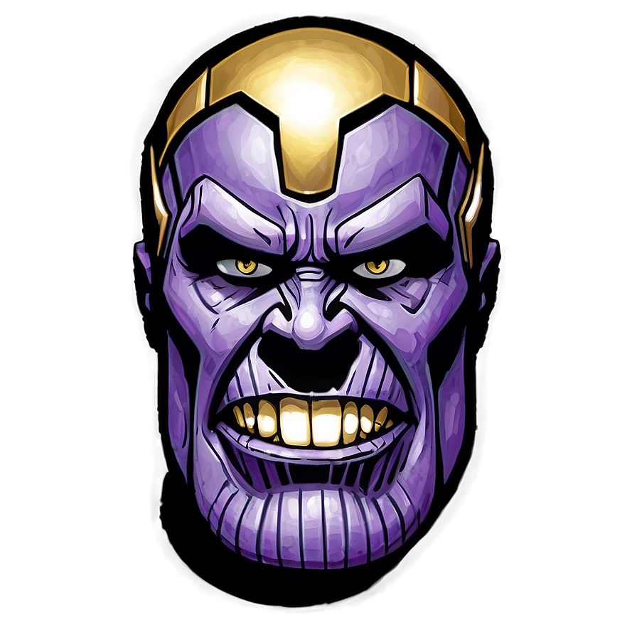 Cartoon Version Thanos Png 48 PNG image