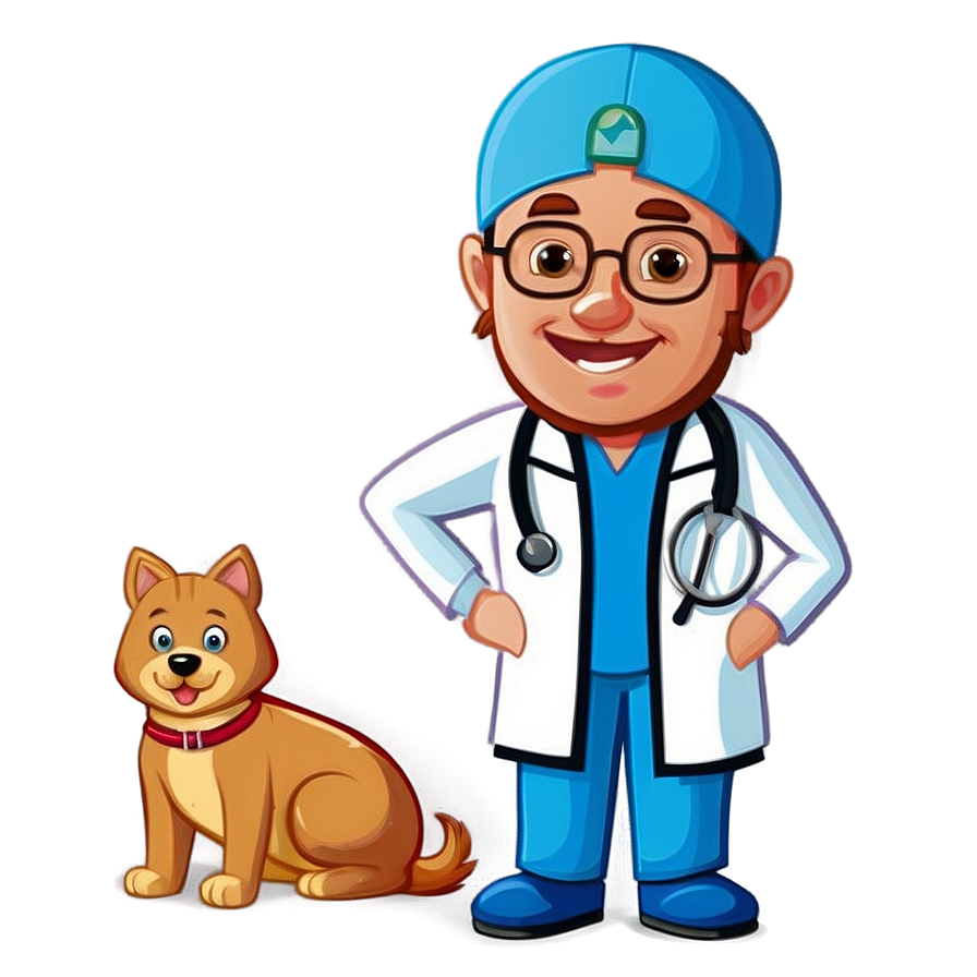 Cartoon Veterinarian Doctor Png Cgy96 PNG image