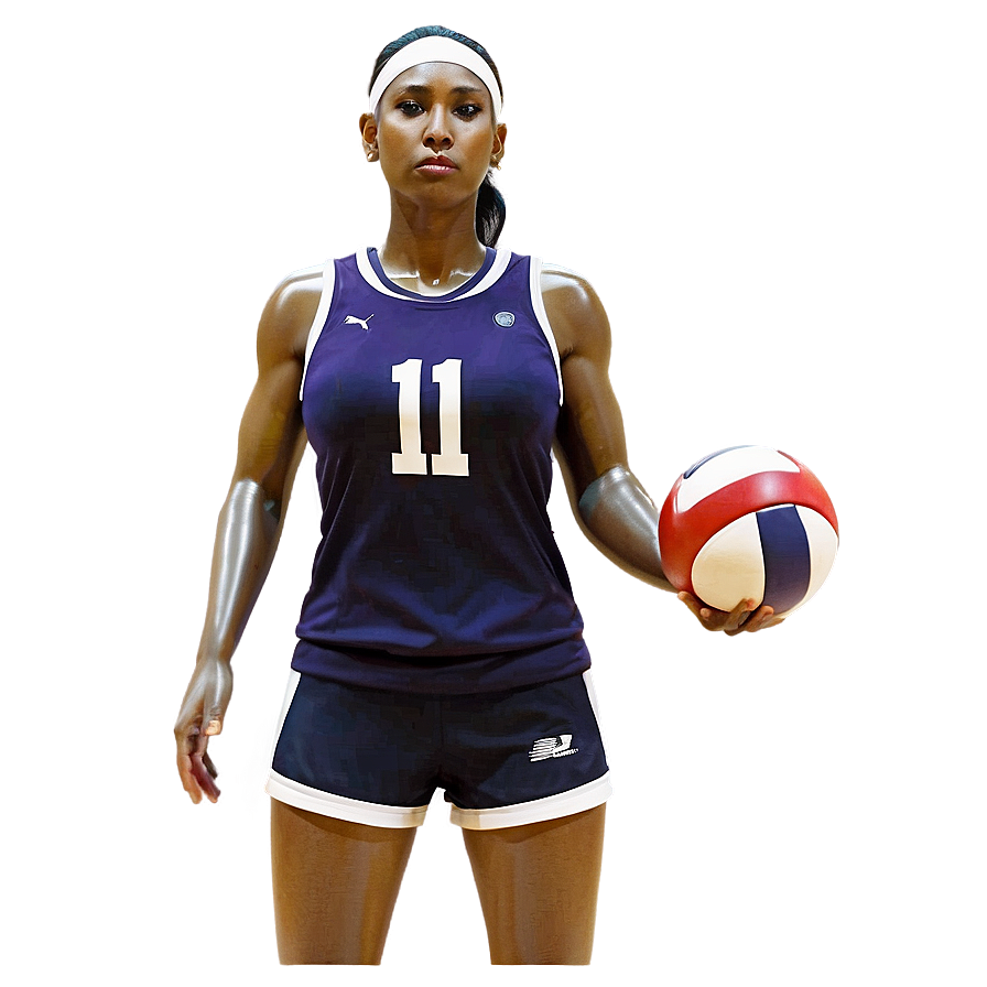 Cartoon Volleyball Player Png Gcv49 PNG image