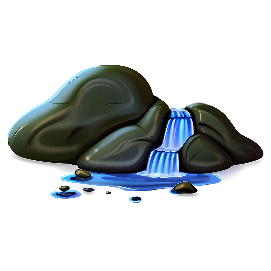 Cartoon Water Stream Png 39 PNG image