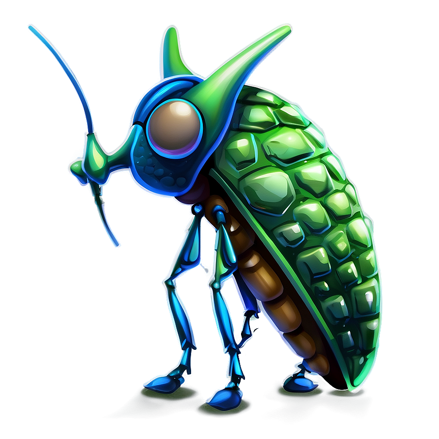 Cartoon Weevil Character Png 06292024 PNG image