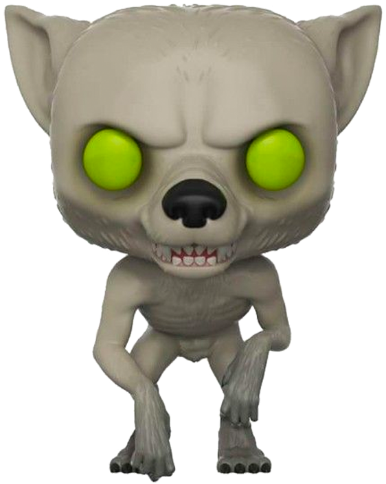 Cartoon Werewolf Figure PNG image