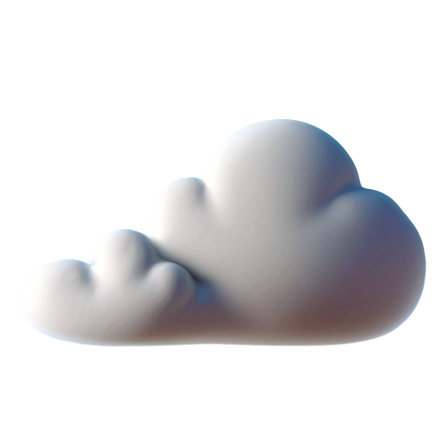 Cartoon White Cloud Png Ldc26 PNG image