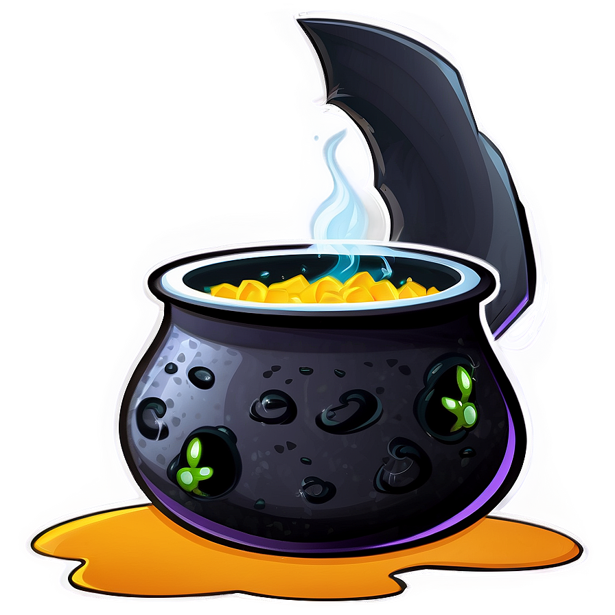 Cartoon Witch Cauldron Png 49 PNG image