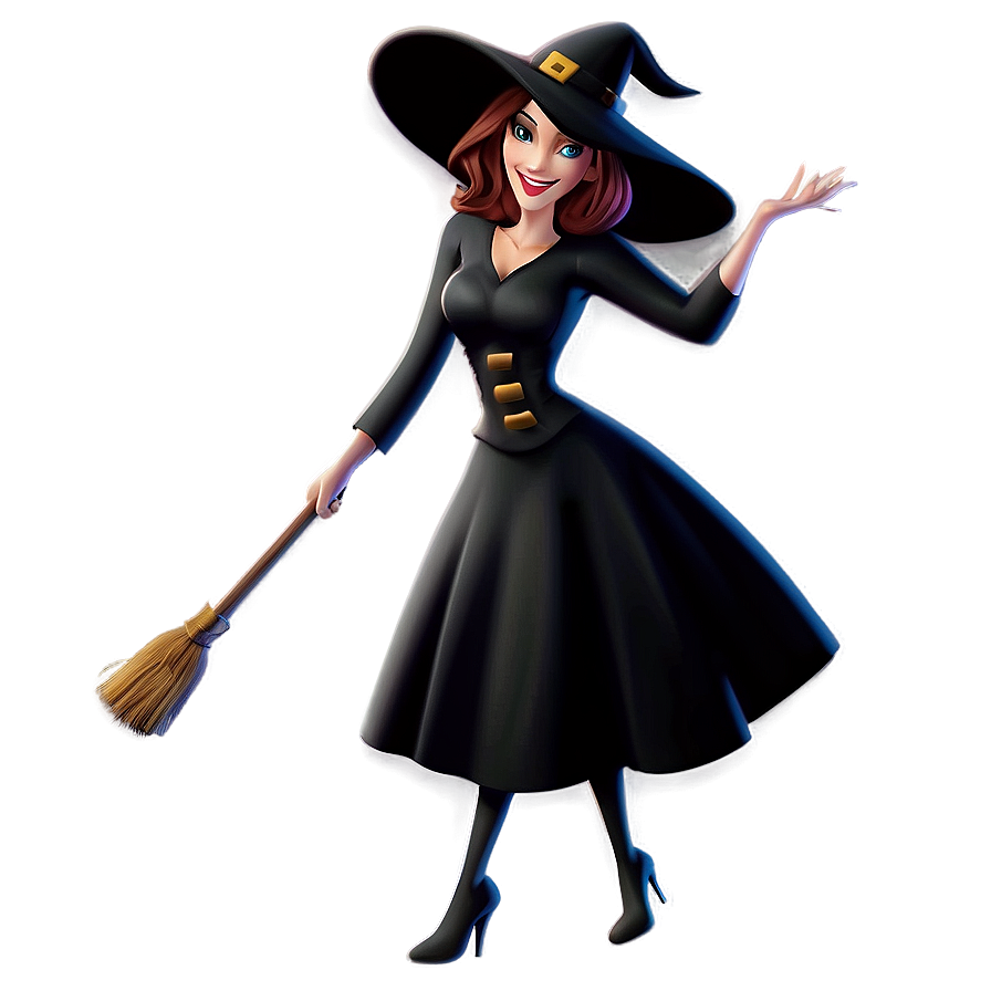 Cartoon Witches Png Twu77 PNG image