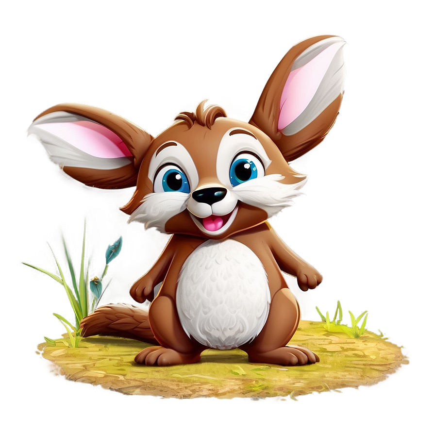 Cartoon Woodland Animal Scene Png 16 PNG image