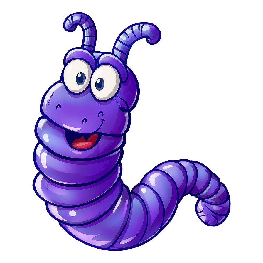 Cartoon Worm Png Bte PNG image