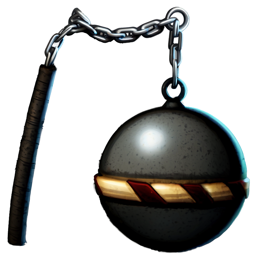 Cartoon Wrecking Ball Design Png 06112024 PNG image