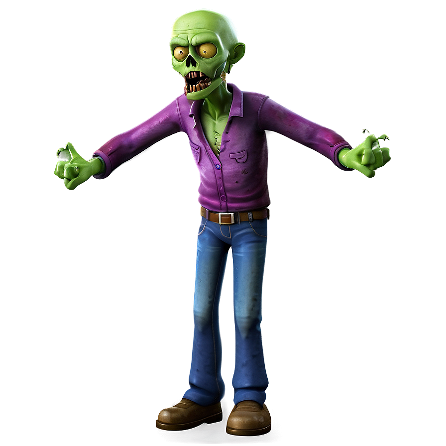 Cartoon Zombie Character Png 25 PNG image