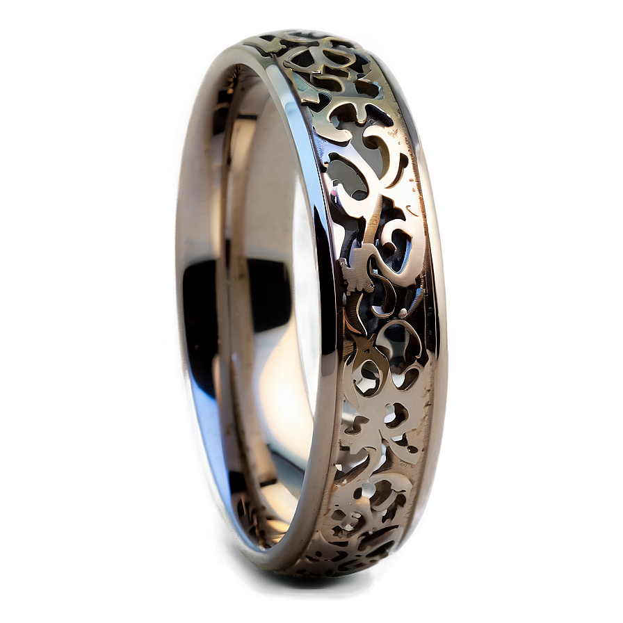 Carved Metal Ring Png Lvg73 PNG image