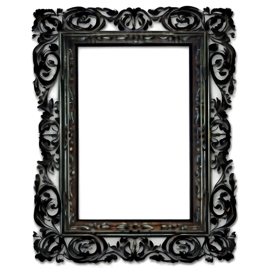 Carved Ornate Frame Png Csv PNG image