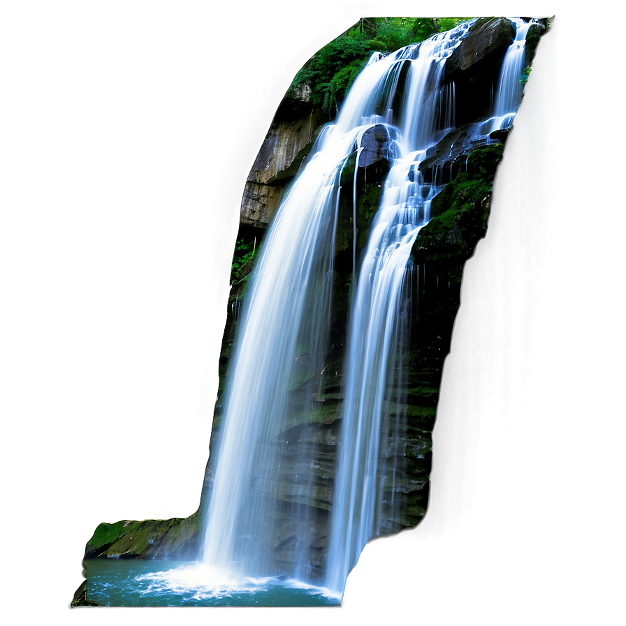 Cascading Waterfall Png Lax85 PNG image