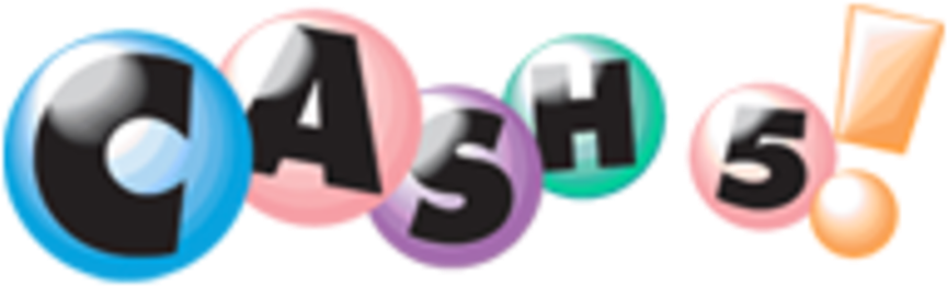 Cash5 Lottery Game Logo PNG image