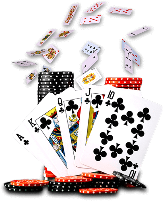 Casino Blackjack Cardsand Chips PNG image