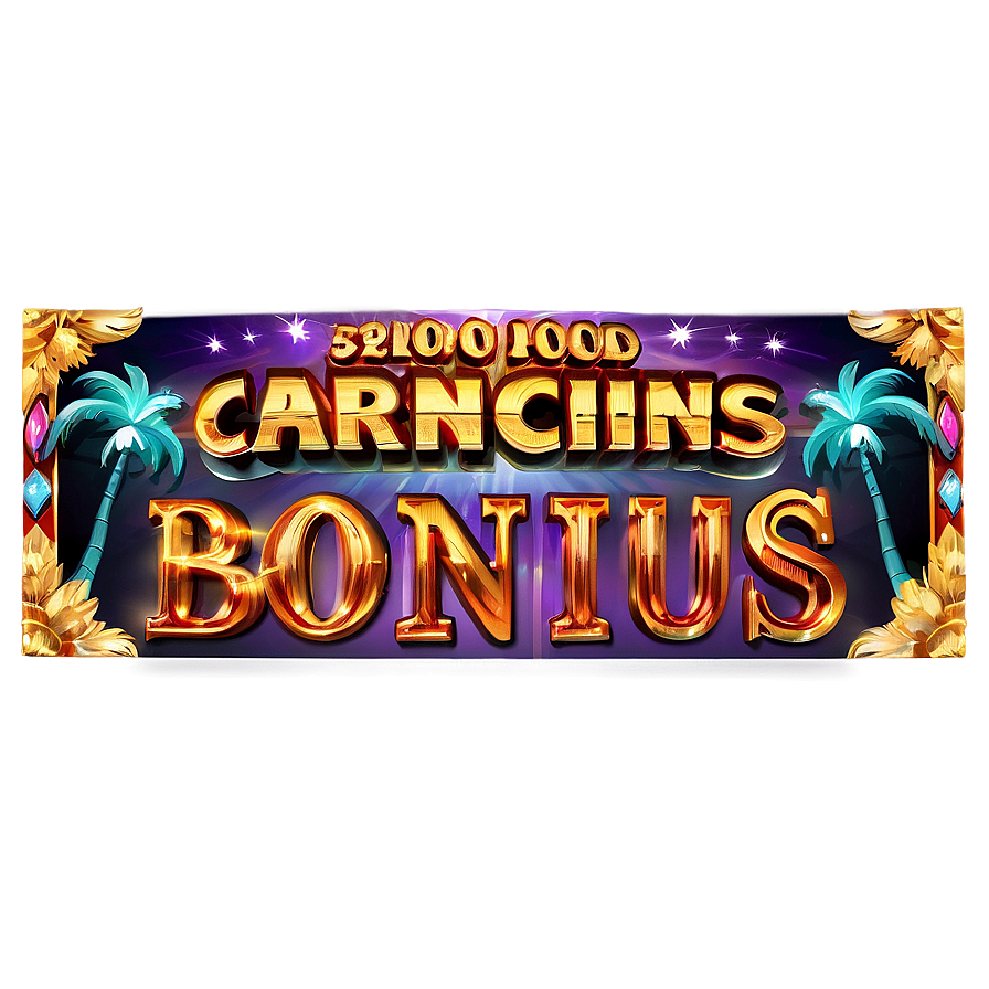 Casino Bonus Sign PNG image