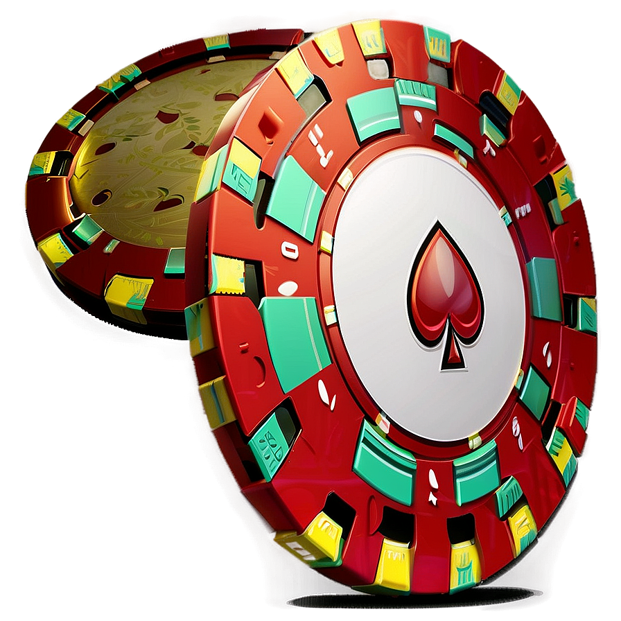 Casino Chips Spread Png 06122024 PNG image