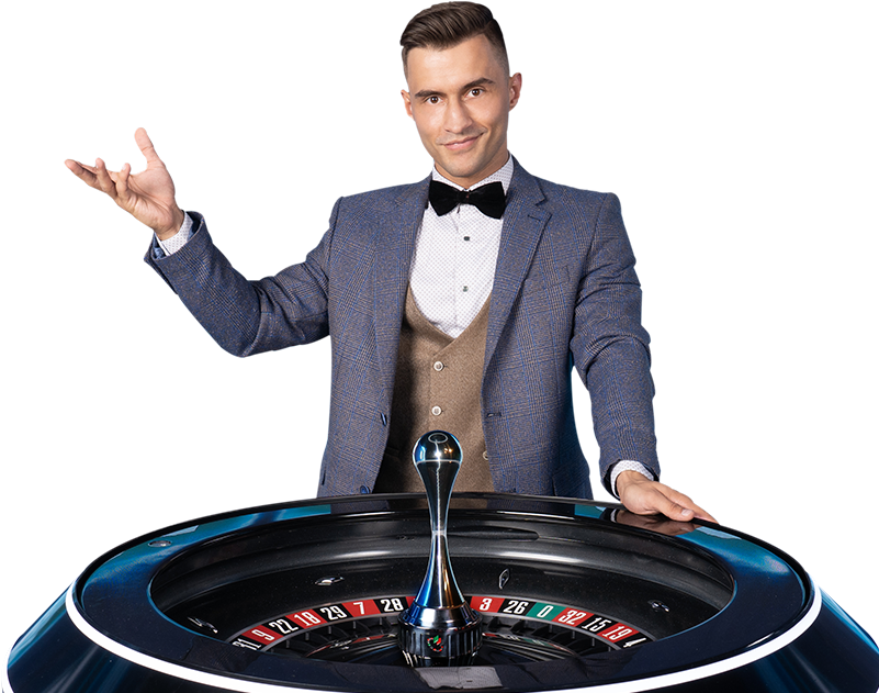 Casino Croupierat Roulette Table PNG image