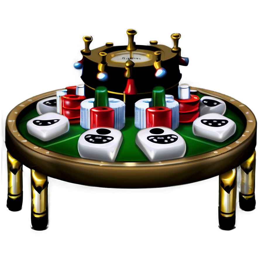 Casino Crownand Anchor Game Table PNG image