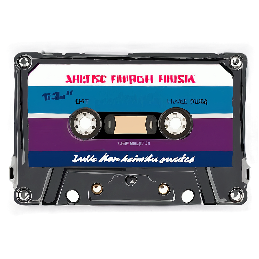 Cassette Tape With Label Png Ihw PNG image