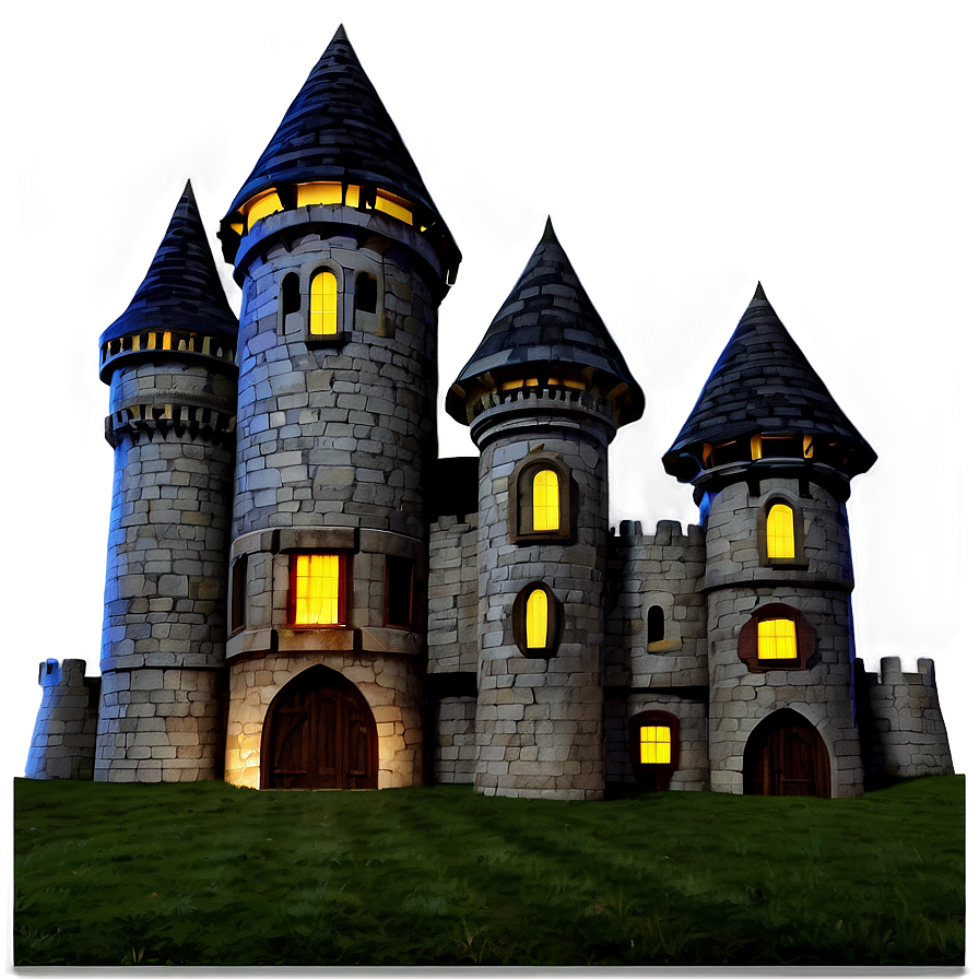 Castle At Night Png Dys PNG image