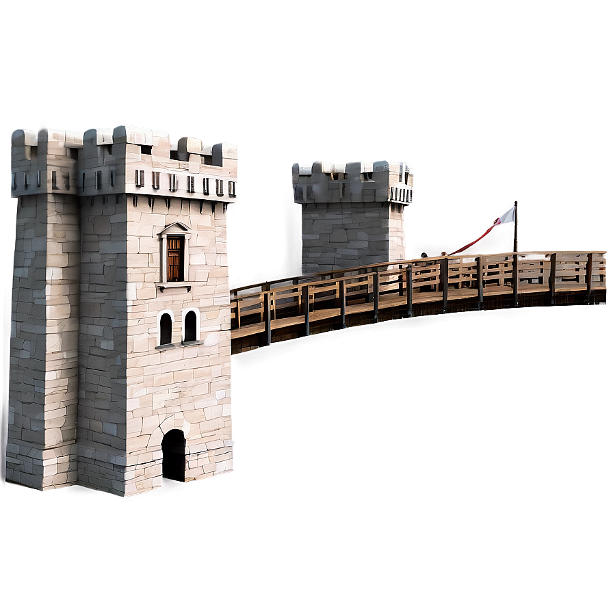 Castle Drawbridge Png 05032024 PNG image