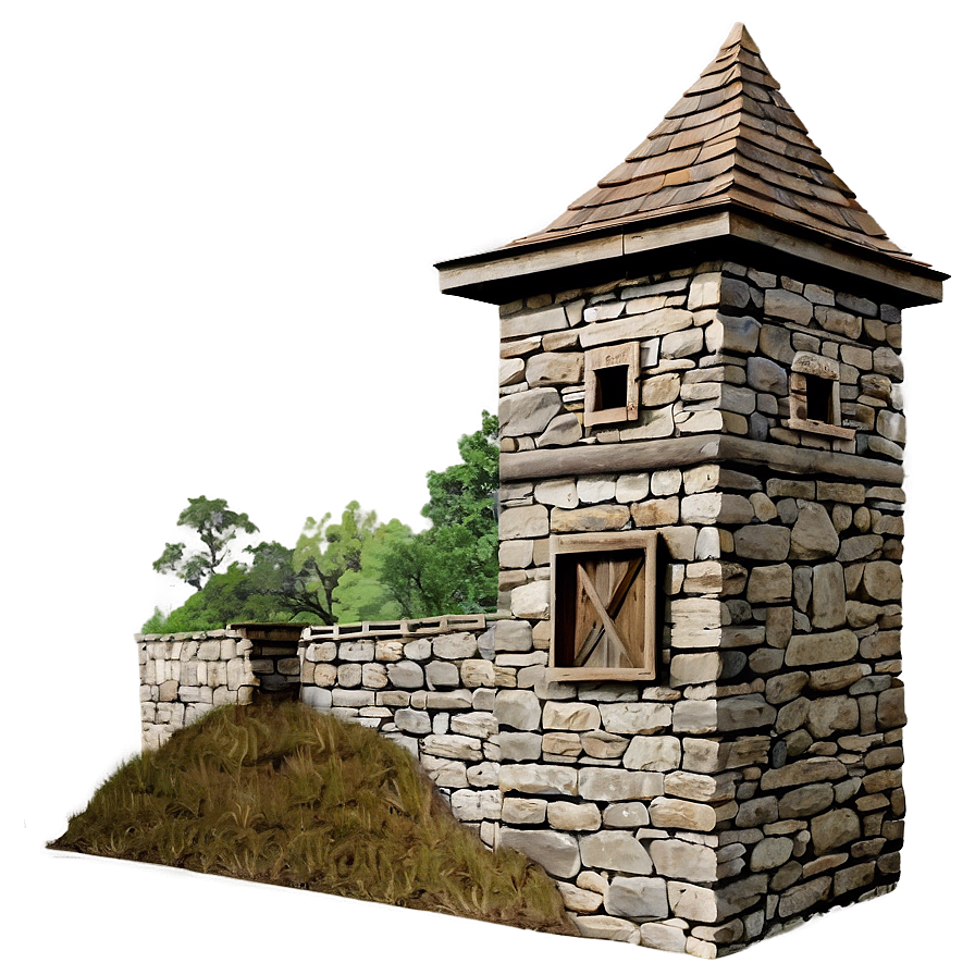 Castle Wall Png 05032024 PNG image